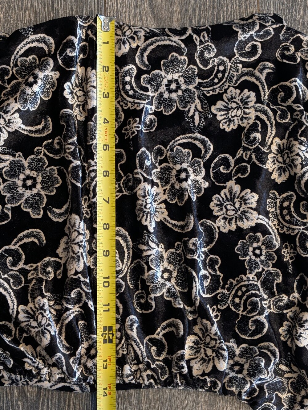 Laundry By Shelli Segal Velvet Dress Floral Tank Slit - Picture 9 of 10